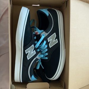 New Balance Numeric 255 Black/Blue Skate Shoe
